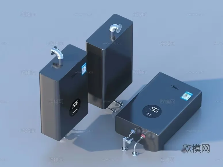 Modern Water Heaters 3D Model – 18806 – VRAY Render