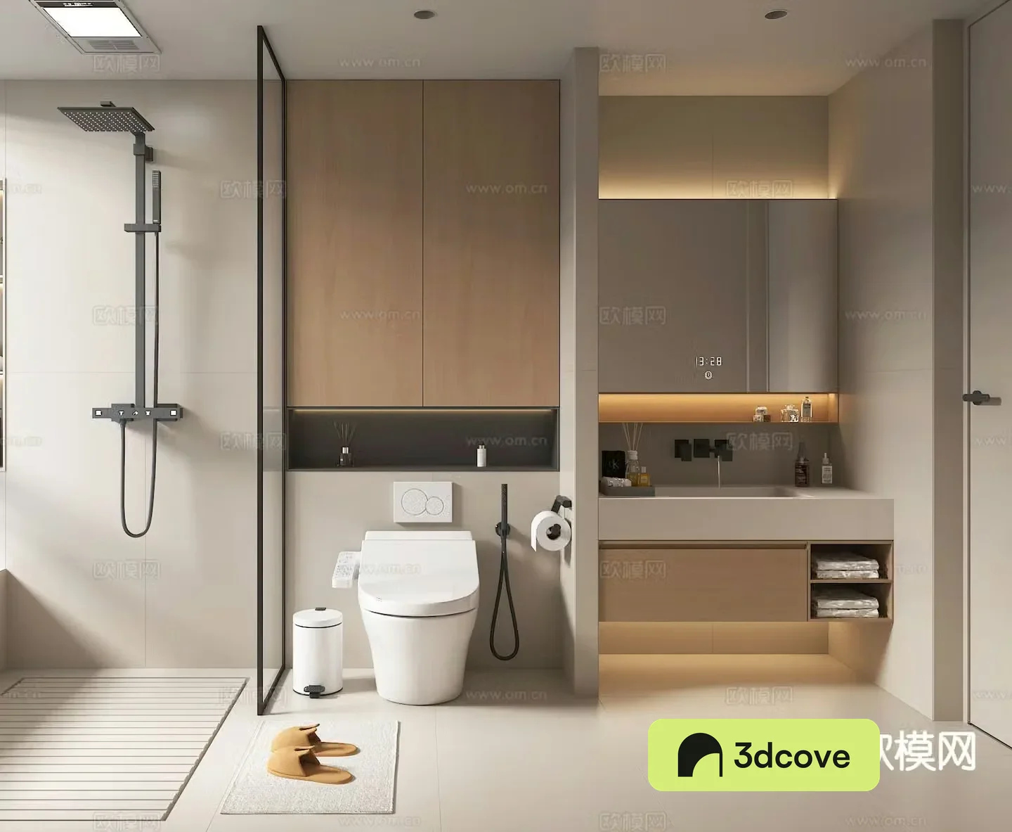 Modern bathroom