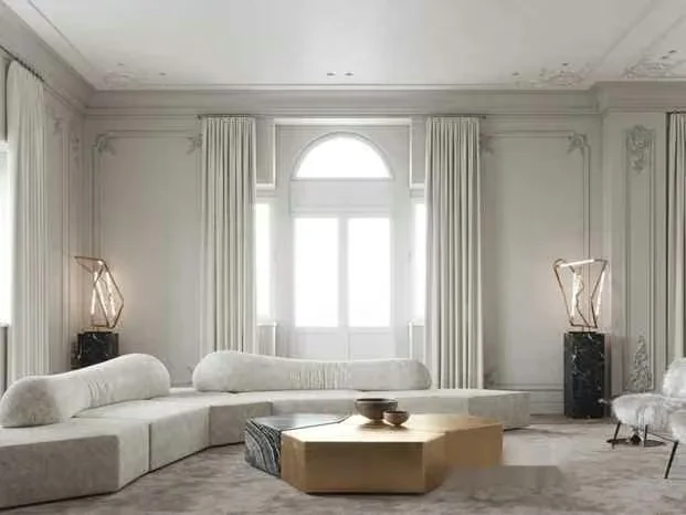 Modern Living Room 3D Model – 13803 – CORONA Render