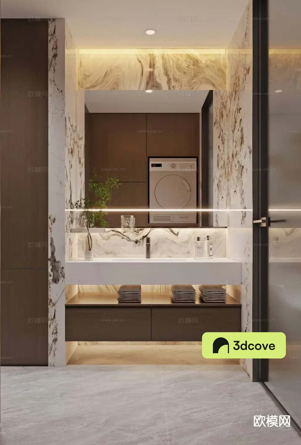 Modern bathroom