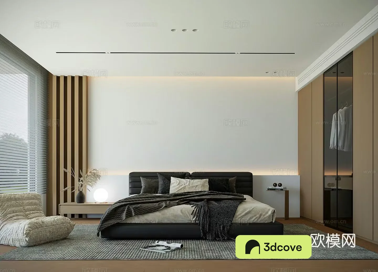Modern bedroom