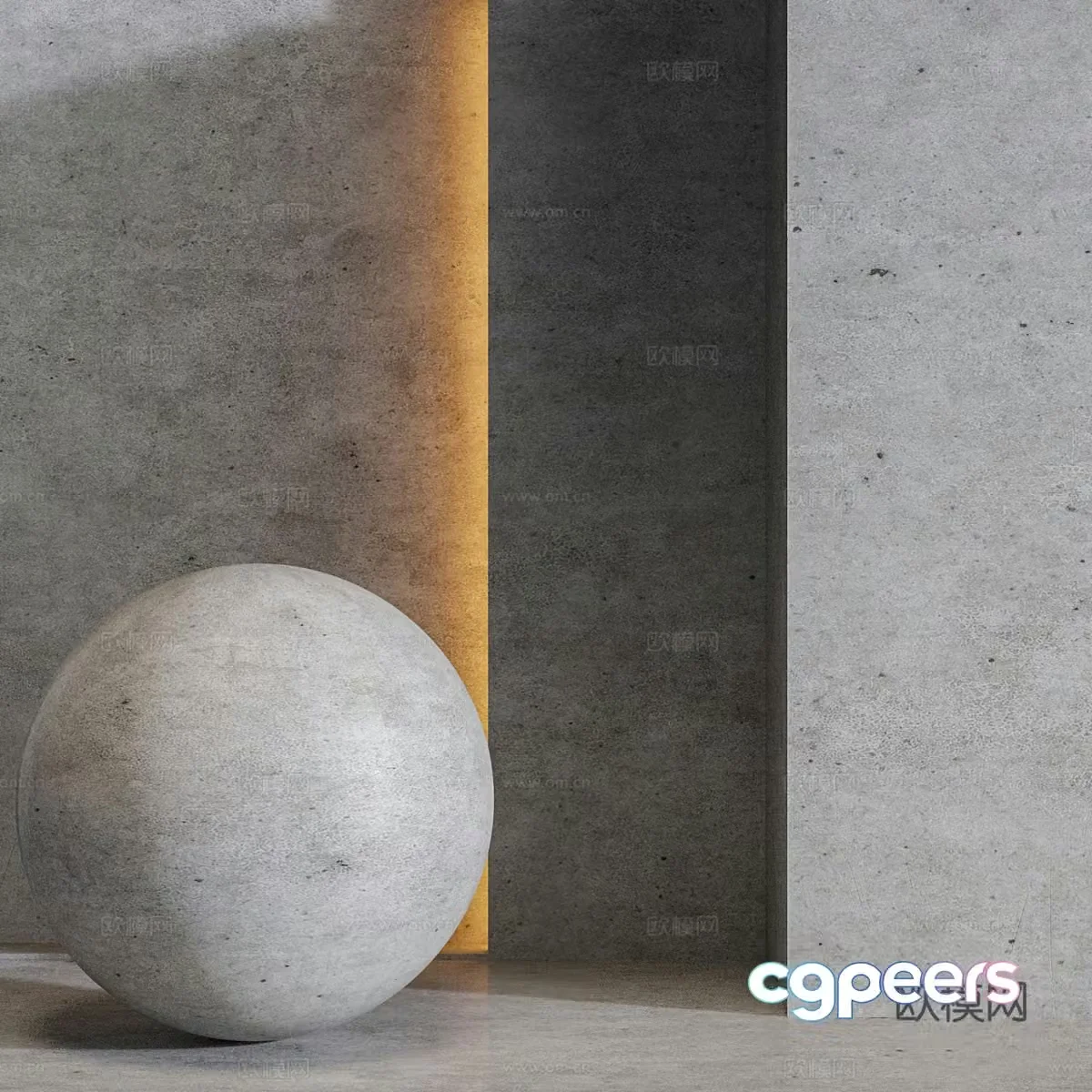 Microcement wall coating latex paint art paint 3d model