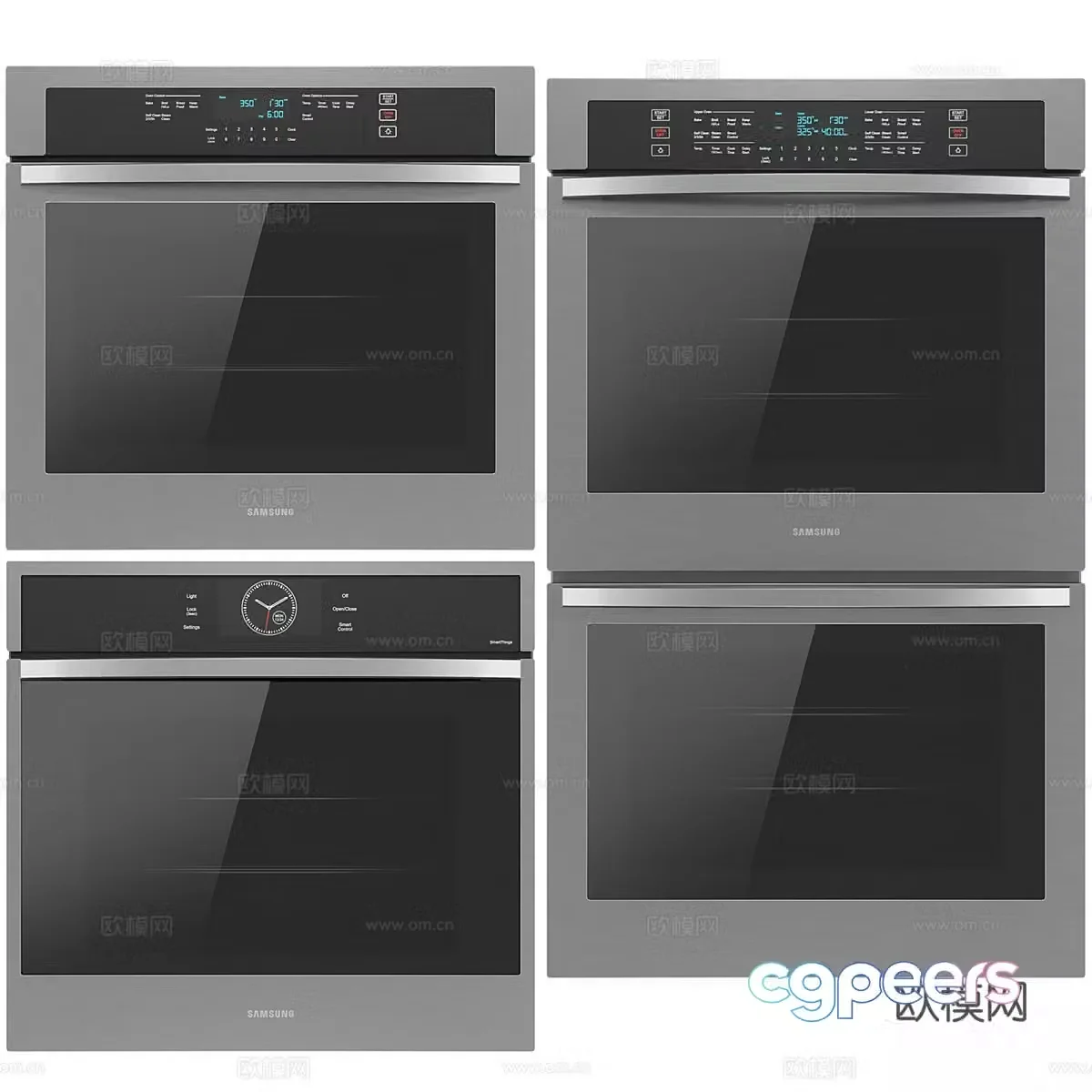 Modern oven anti -disinfection cabinet 3D model