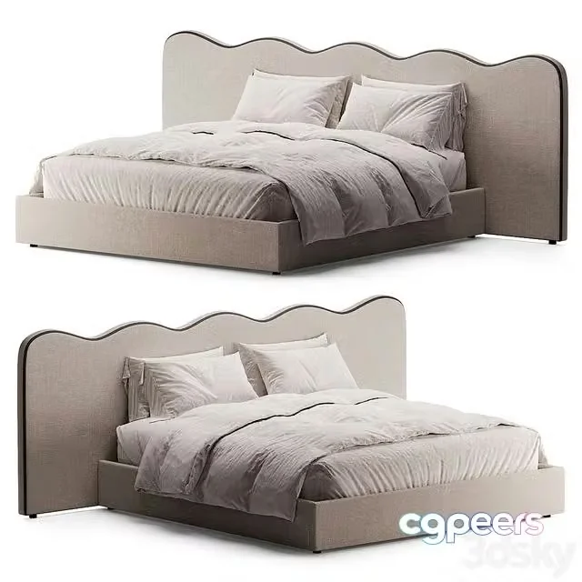 3ds Max Free – Ravello Bed by Casa Blanco