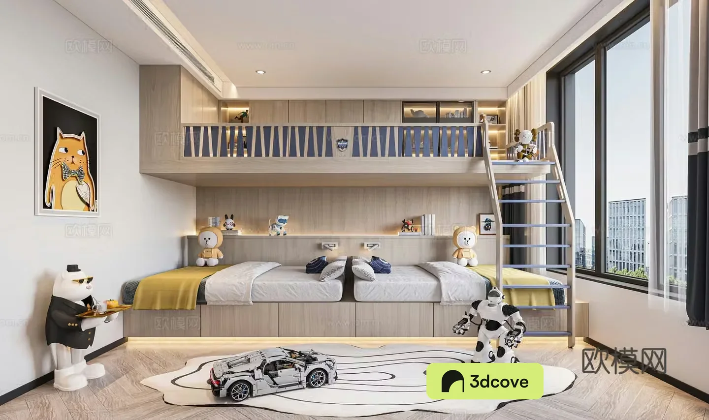 Modern children’s room