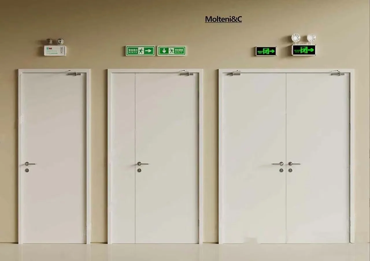 Three White Doors 3D Model – 5104 – VRAY Render