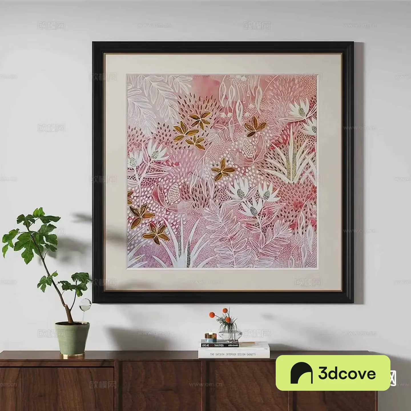 French hanging painting decorative painting