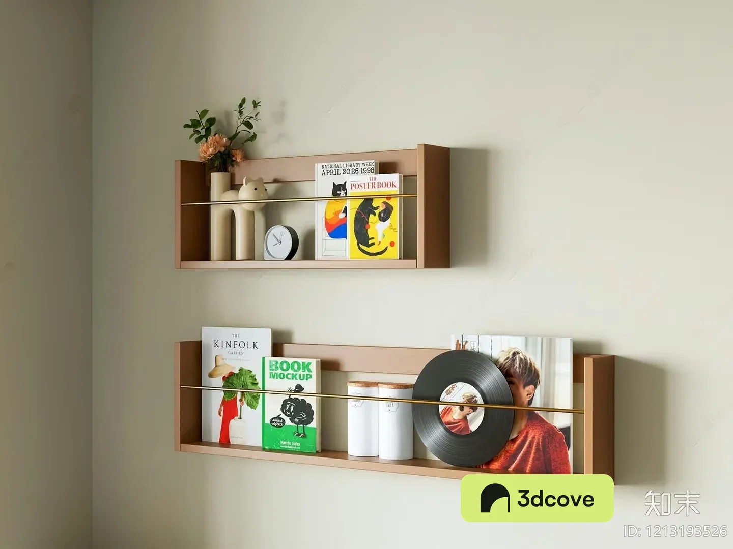 Minimalist Wooden Shelves