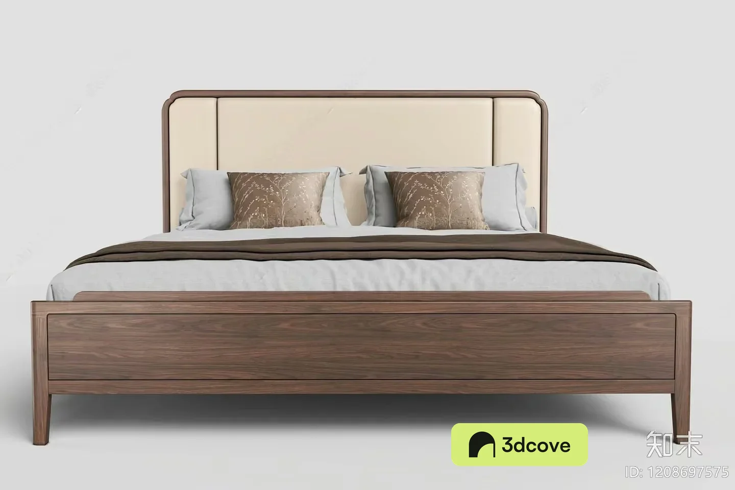 A Wooden Bed