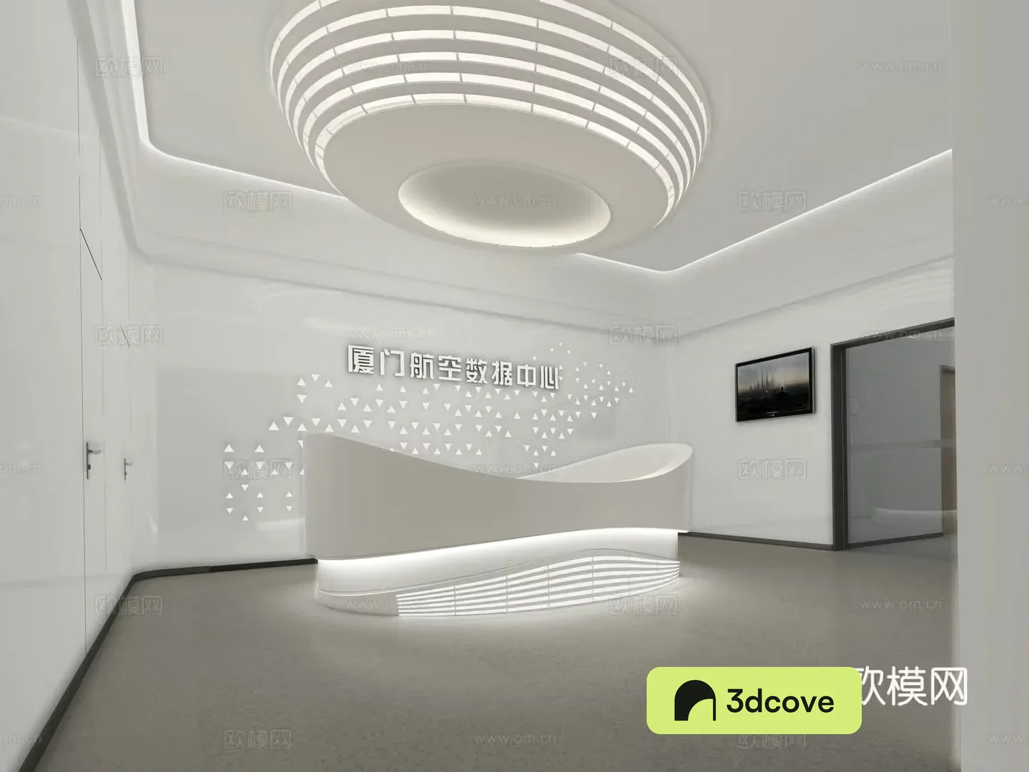 Company front desk reception