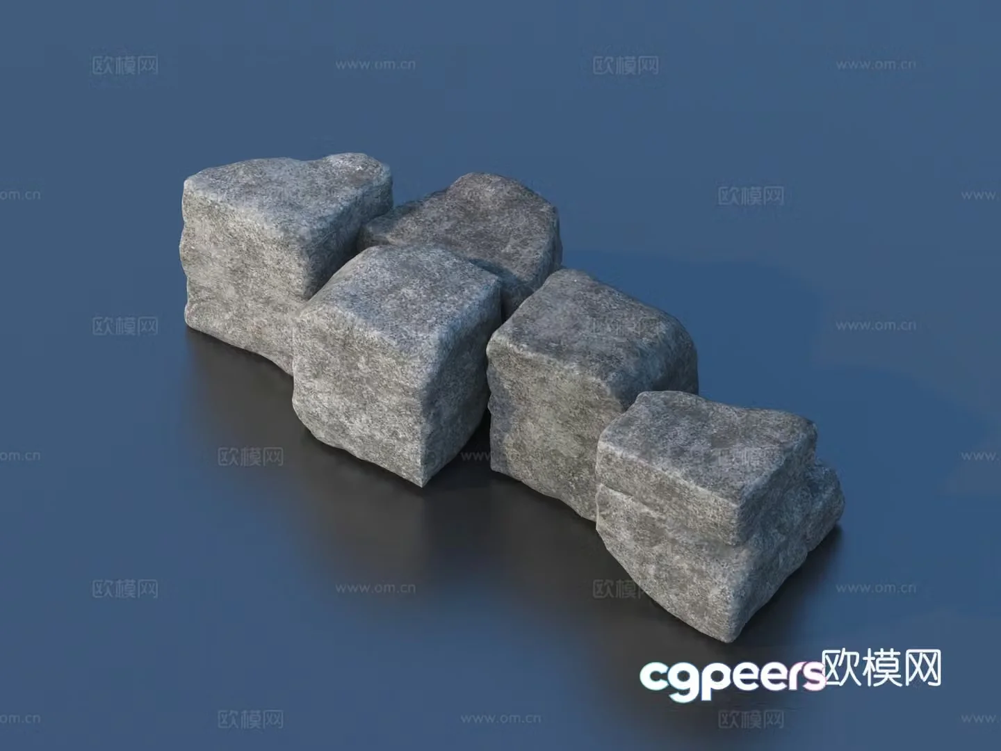 Stone Rock Stone Appreciation Strange Stone Strange Stone 3D Model