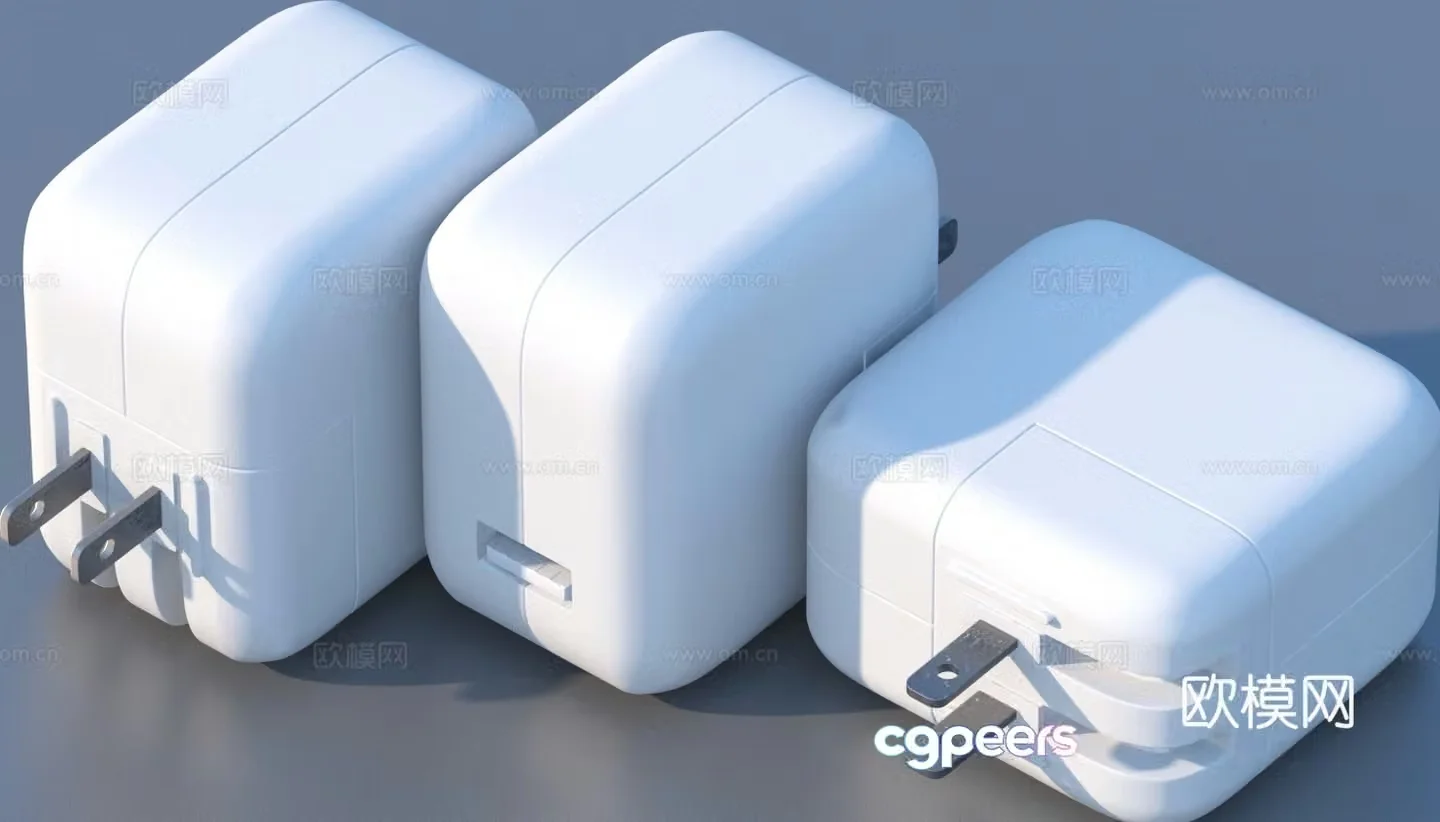 Charging head Charger Mobile phone charging head 3D model