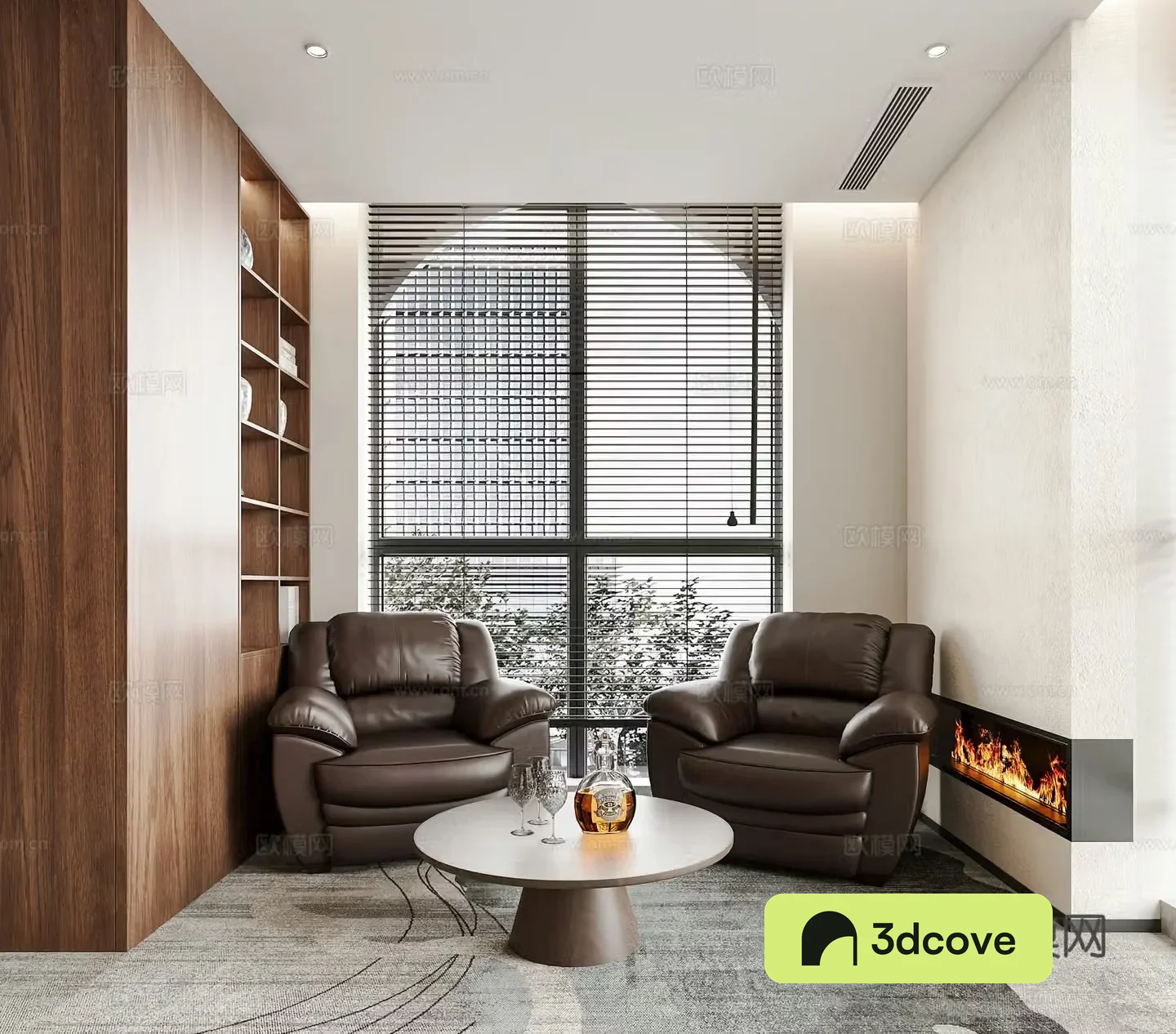 Modern casual leather sofa coffee table massage sofa audio and video room sofa reception room sofa red wine