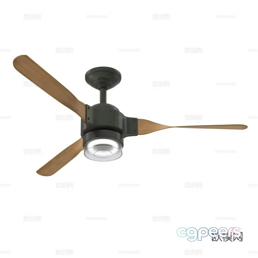 Ceiling fan light fan light 3d model