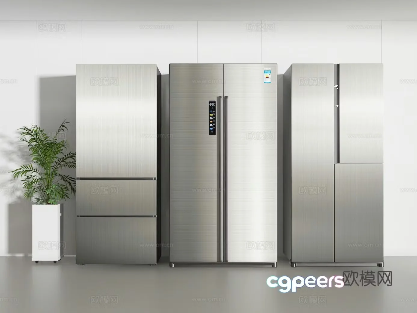 Refrigerator 3d model