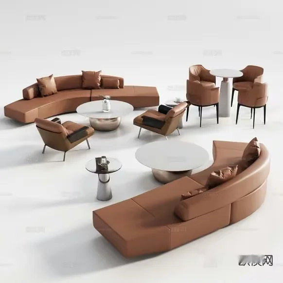 Modern Living Room 3D Model – 17954 – VRAY Render