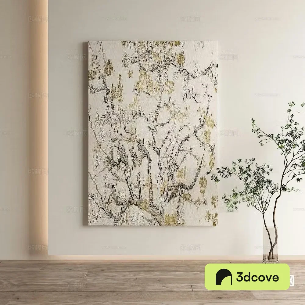 Nordic decorative painting texture painting hanging painting