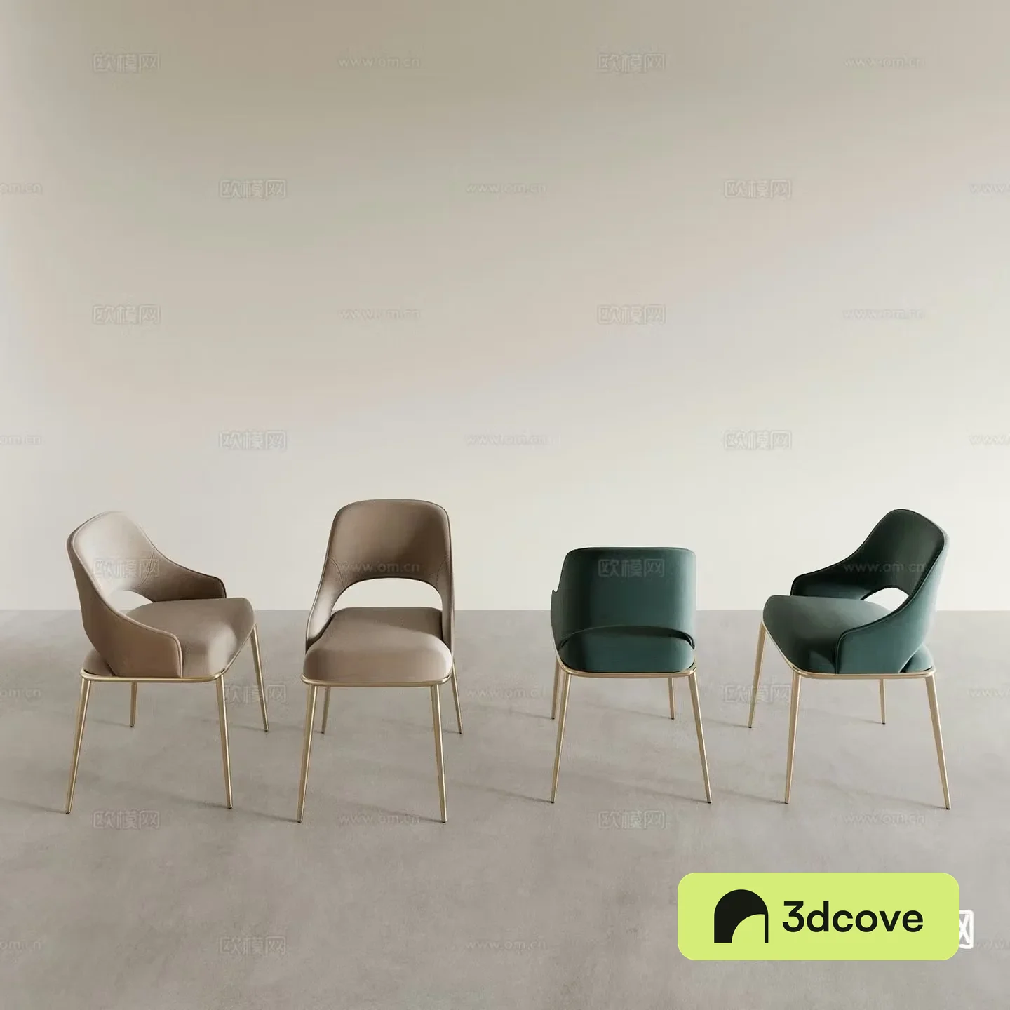 Dining chair tea chair leisure chair