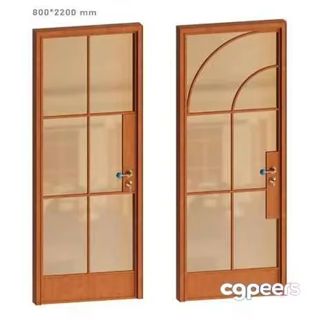 Wooden Interior Doors 3D Model – 16477 – CORONA Render