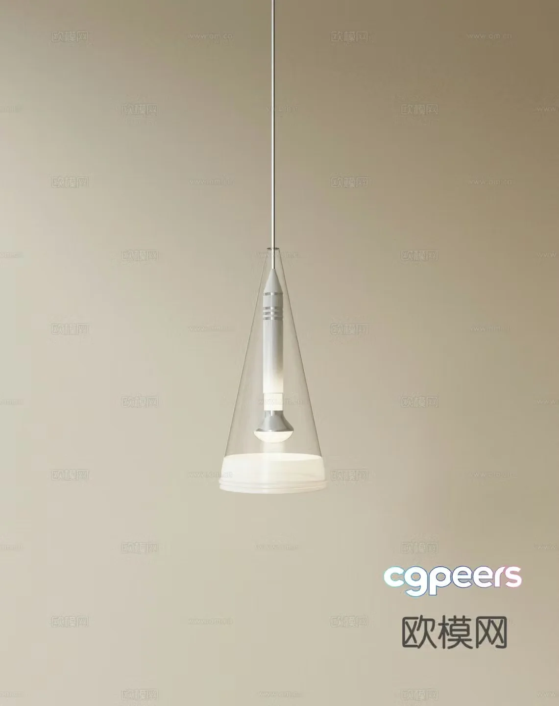Modern restaurant chandeliers bar chandeliers bedside chandeliers acrylic chandeliers art chandeliers 3D model