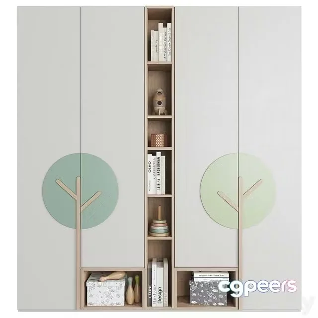 3ds Max Free – Kid Furniture Composition 162