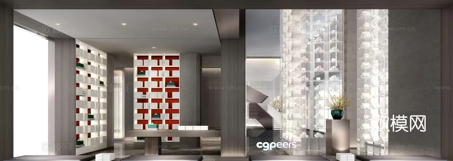 New Chinese sales office 3D model