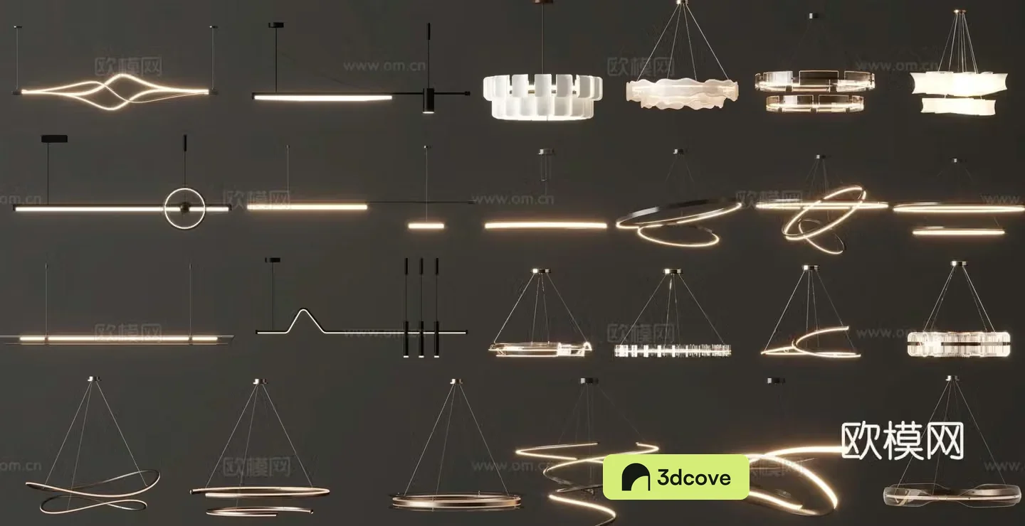 Light luxury chandelier hall chandelier