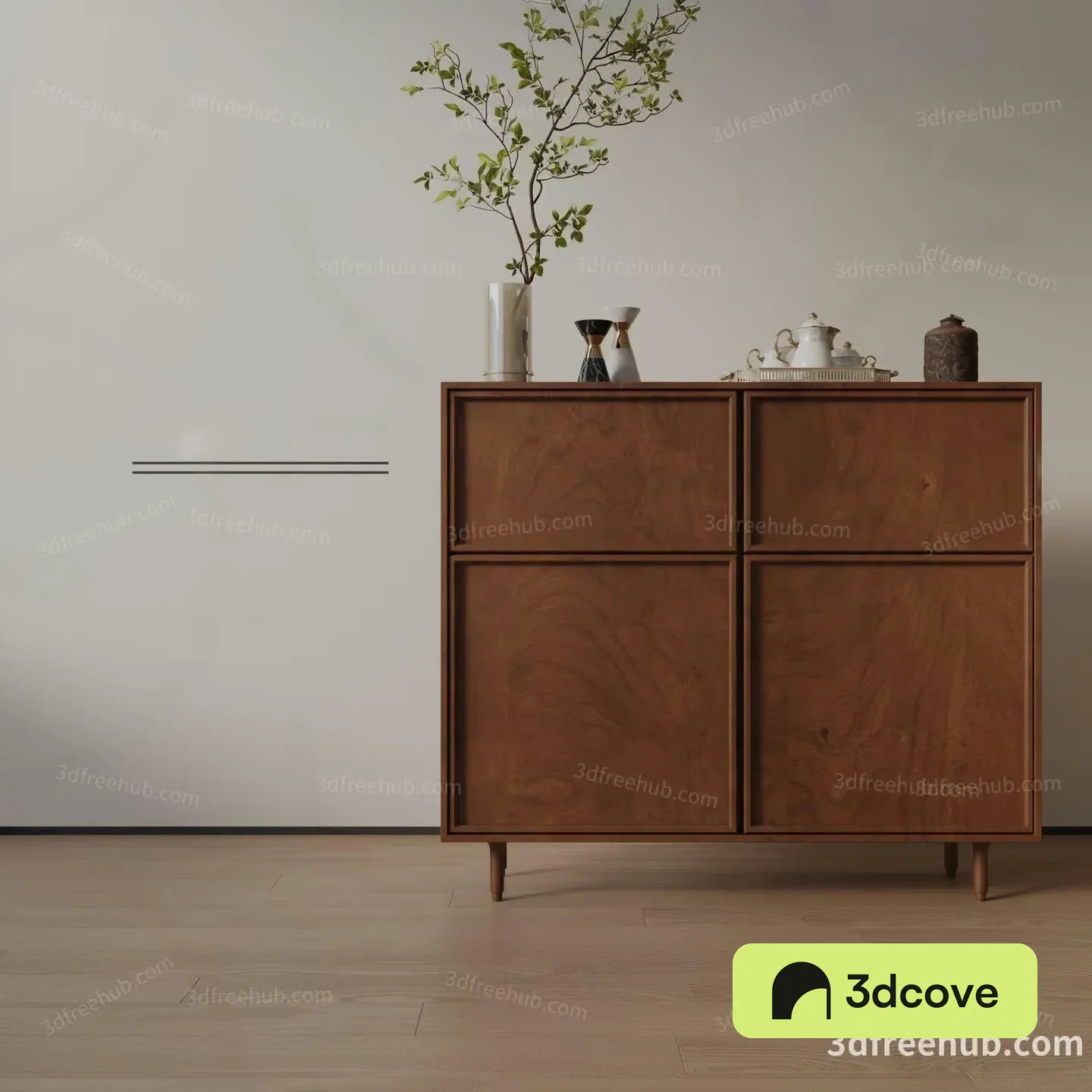 Mid-Century Modern Dresser