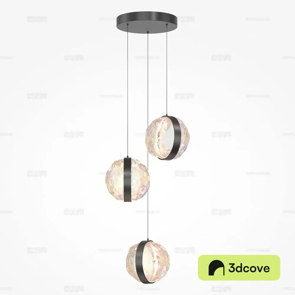 Modern dining table crystal chandeliers