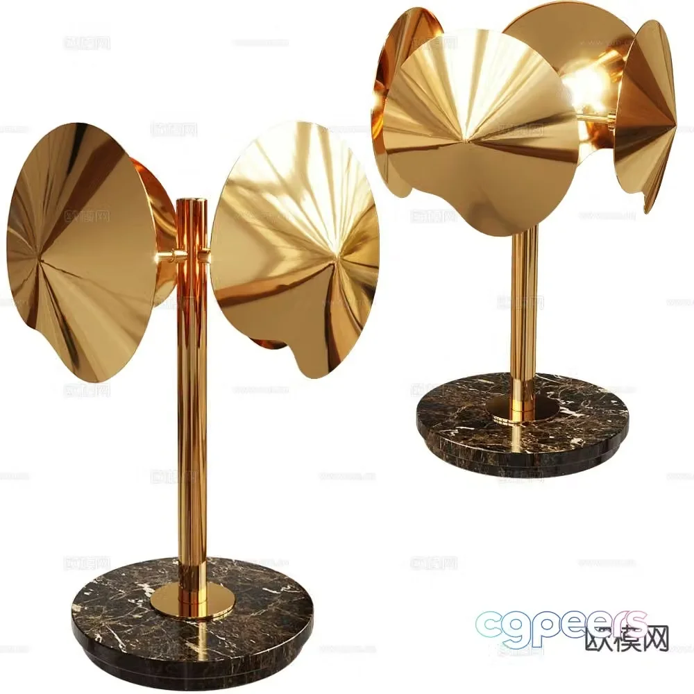 Salto table lamp 3d model