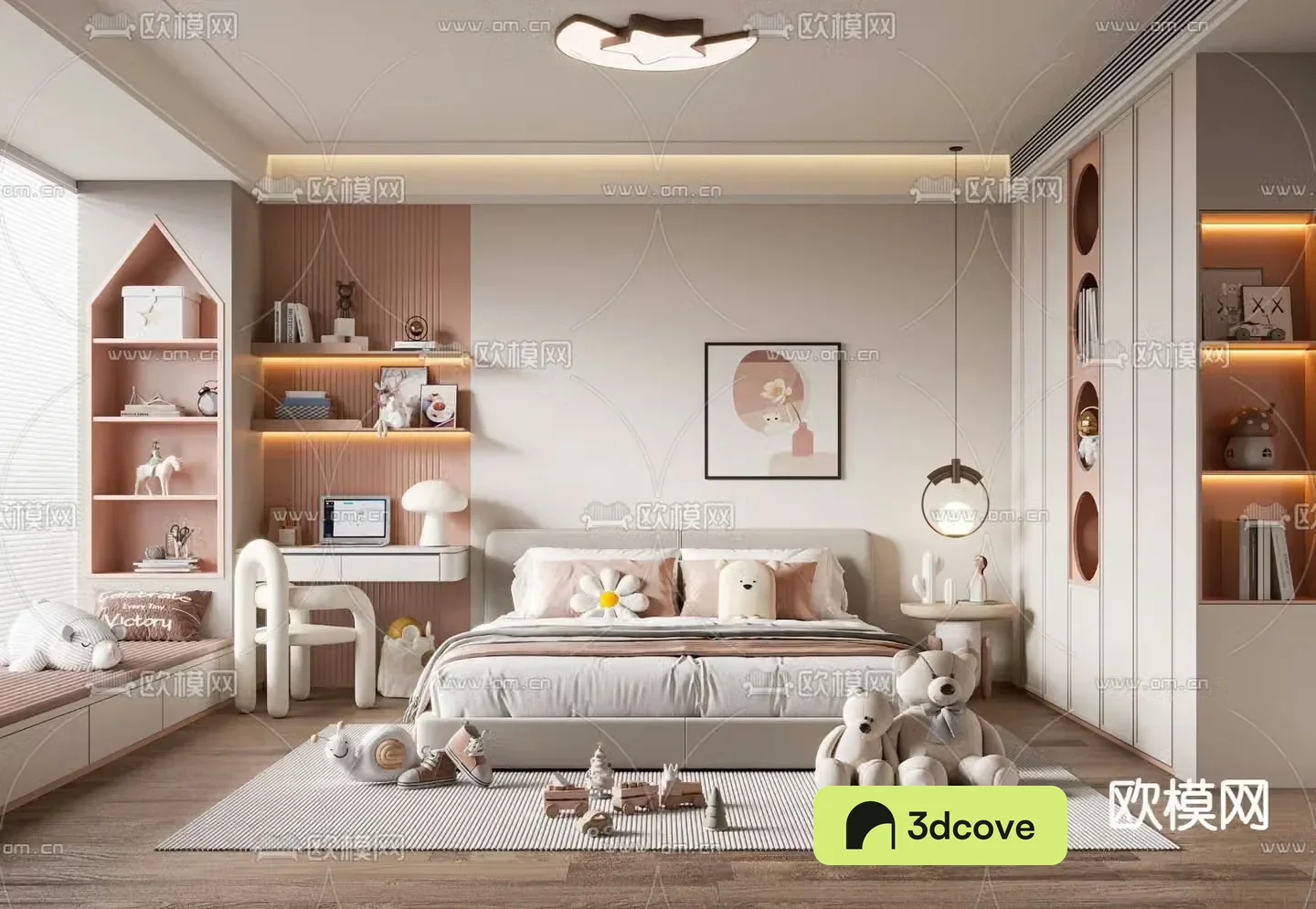 Modern children’s room children’s room girls’ room
