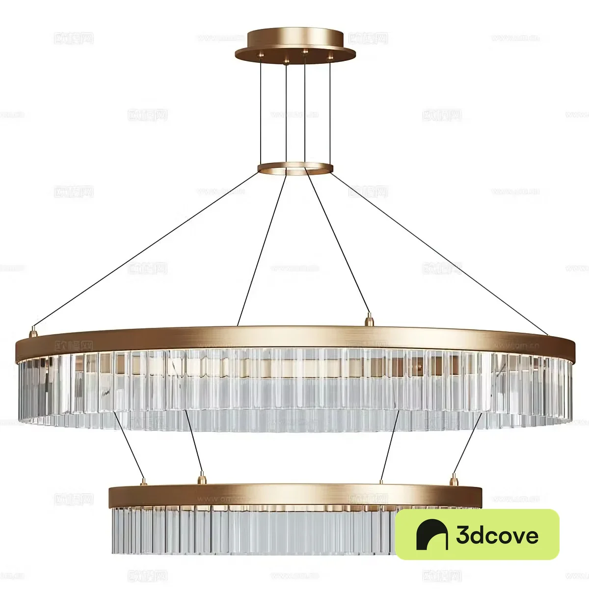 New Chinese style light luxury decorative chandelier