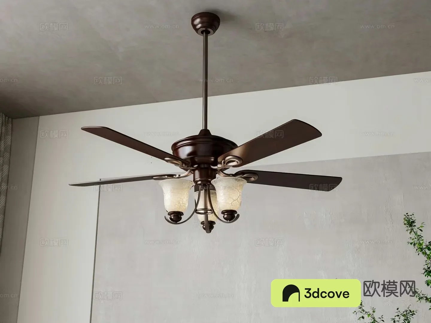 American fan light ceiling fan chandelier