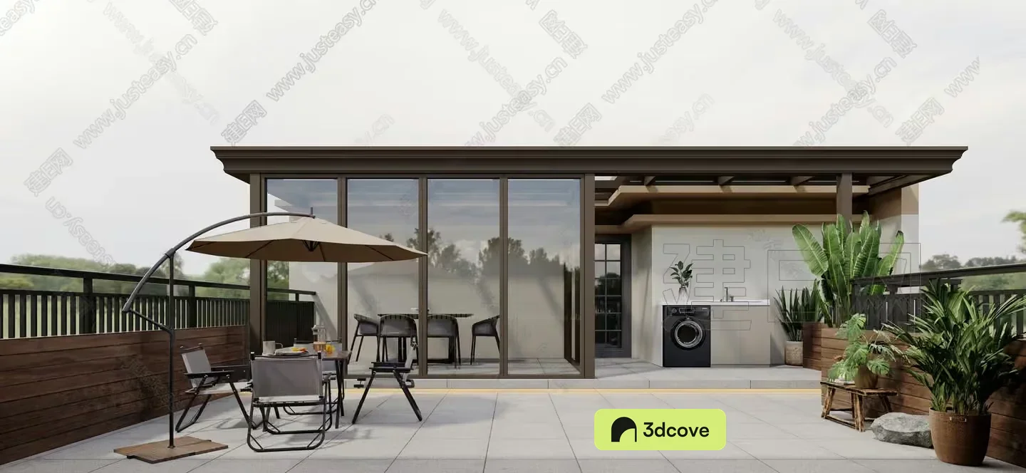 A Modern Outdoor Patio