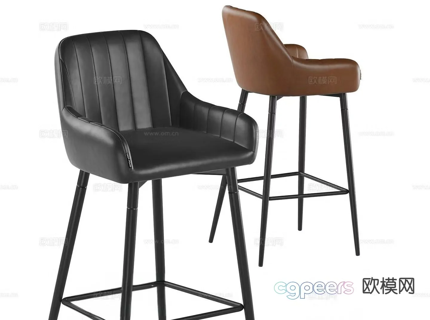 Italian bar stool bar stool bar stool 3d model