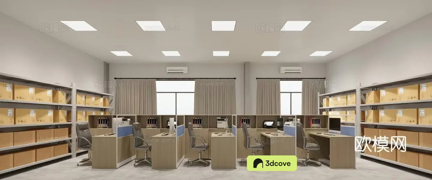 Modern Warehouse Office