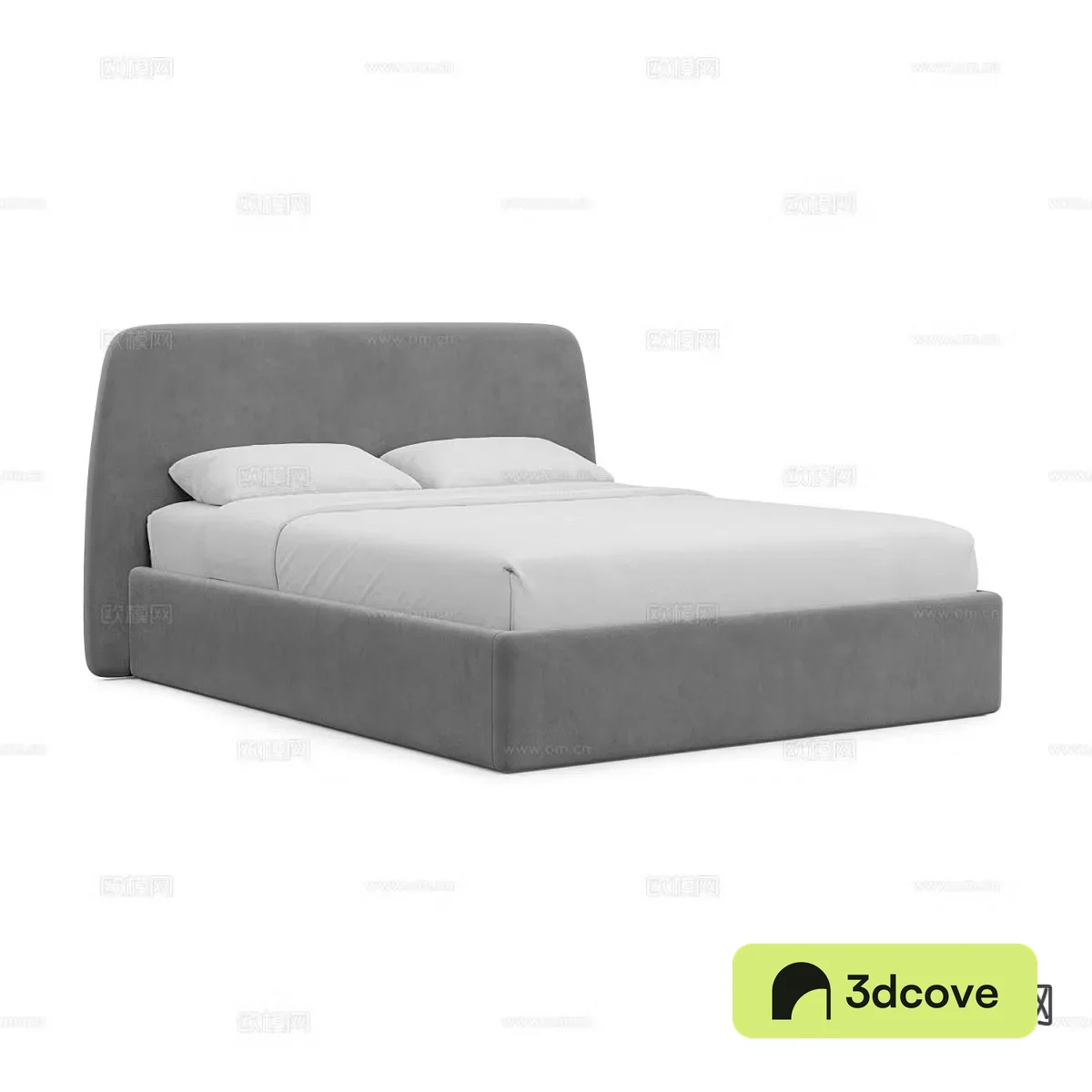 Modern double bed