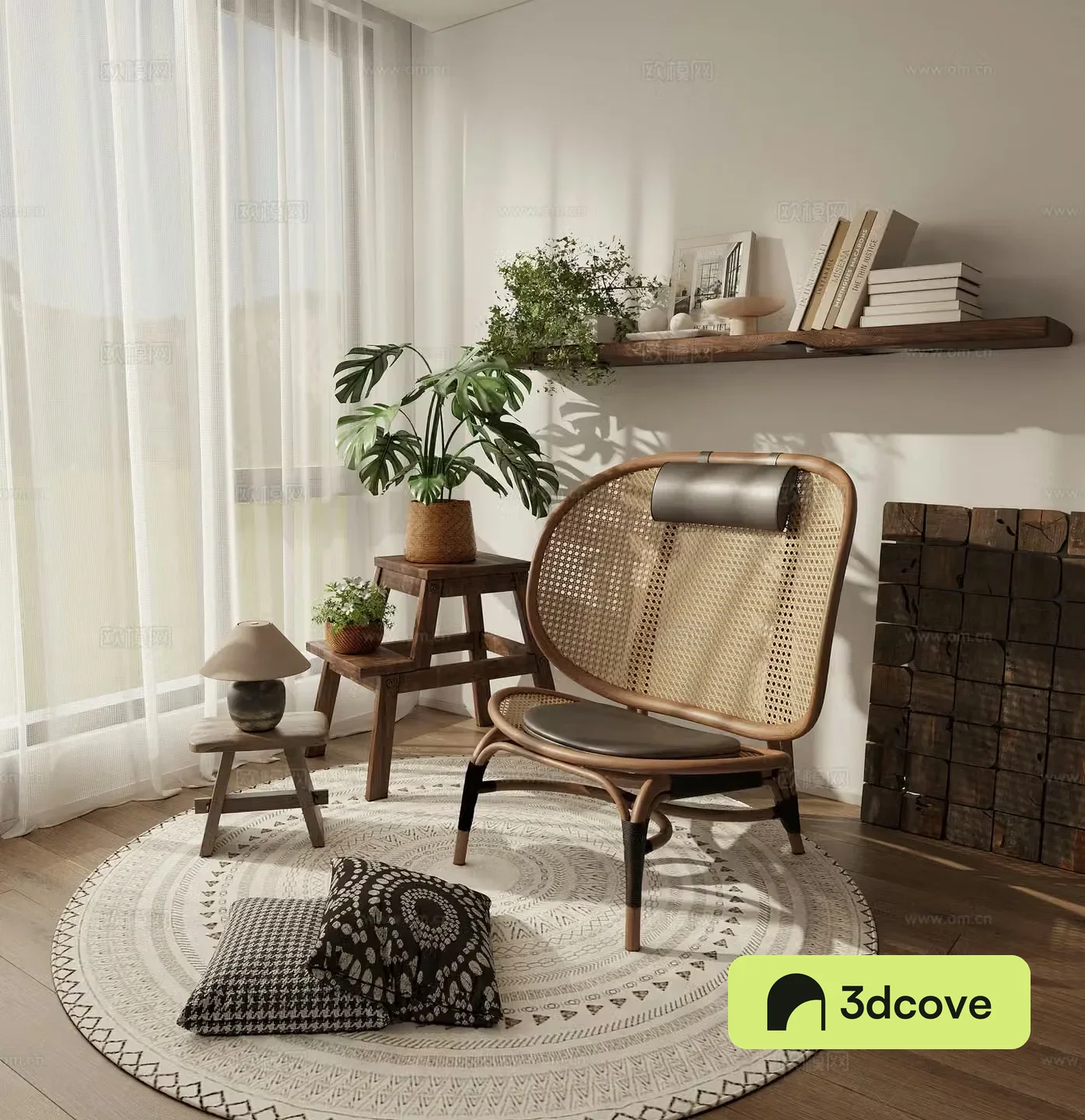 leisure chair lazy sofa side
