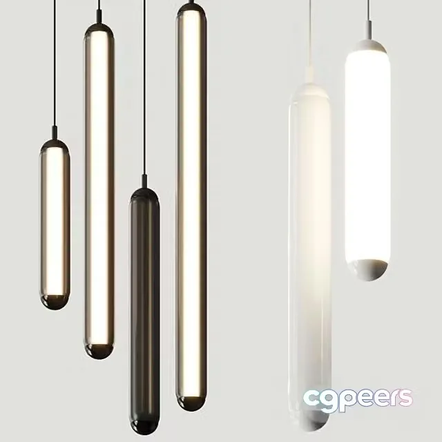 3ds Max Free – Brokis Puro Solo Pendant Lamps