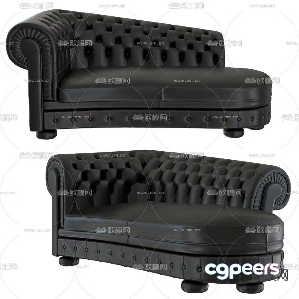 Doimo chaise longue 3d model