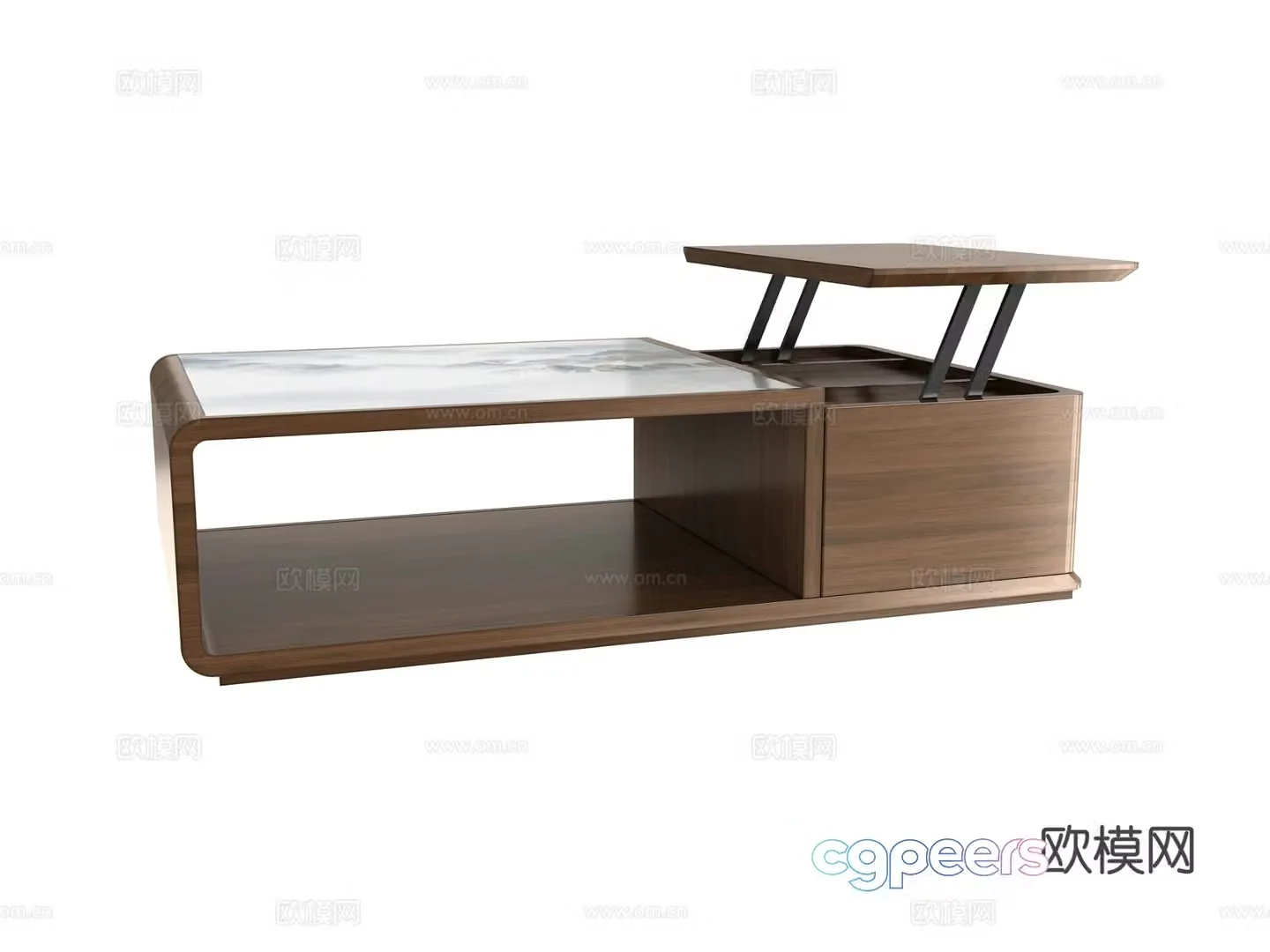 New Chinese coffee table 3d model