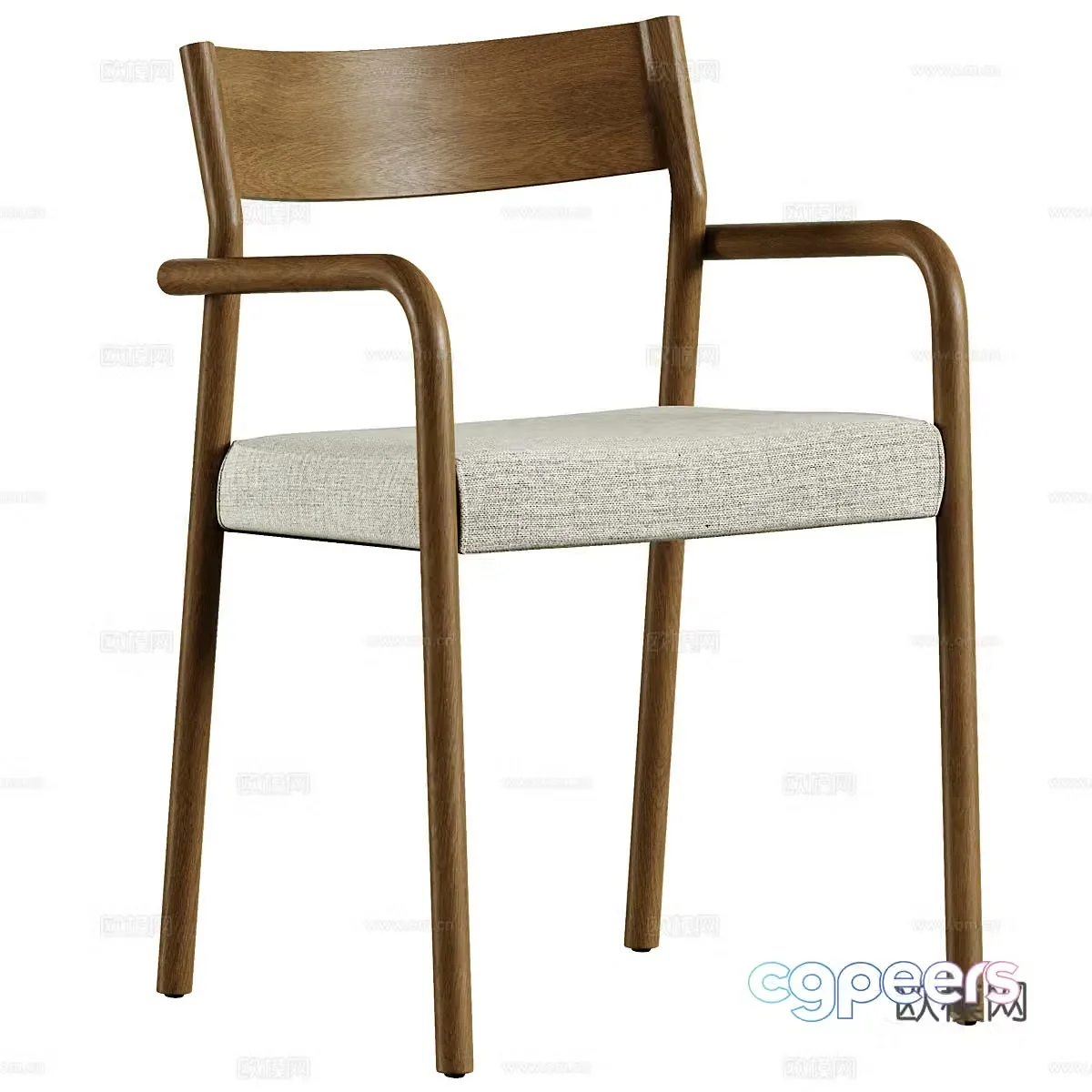 New Chinese style Falconera chair 3d model