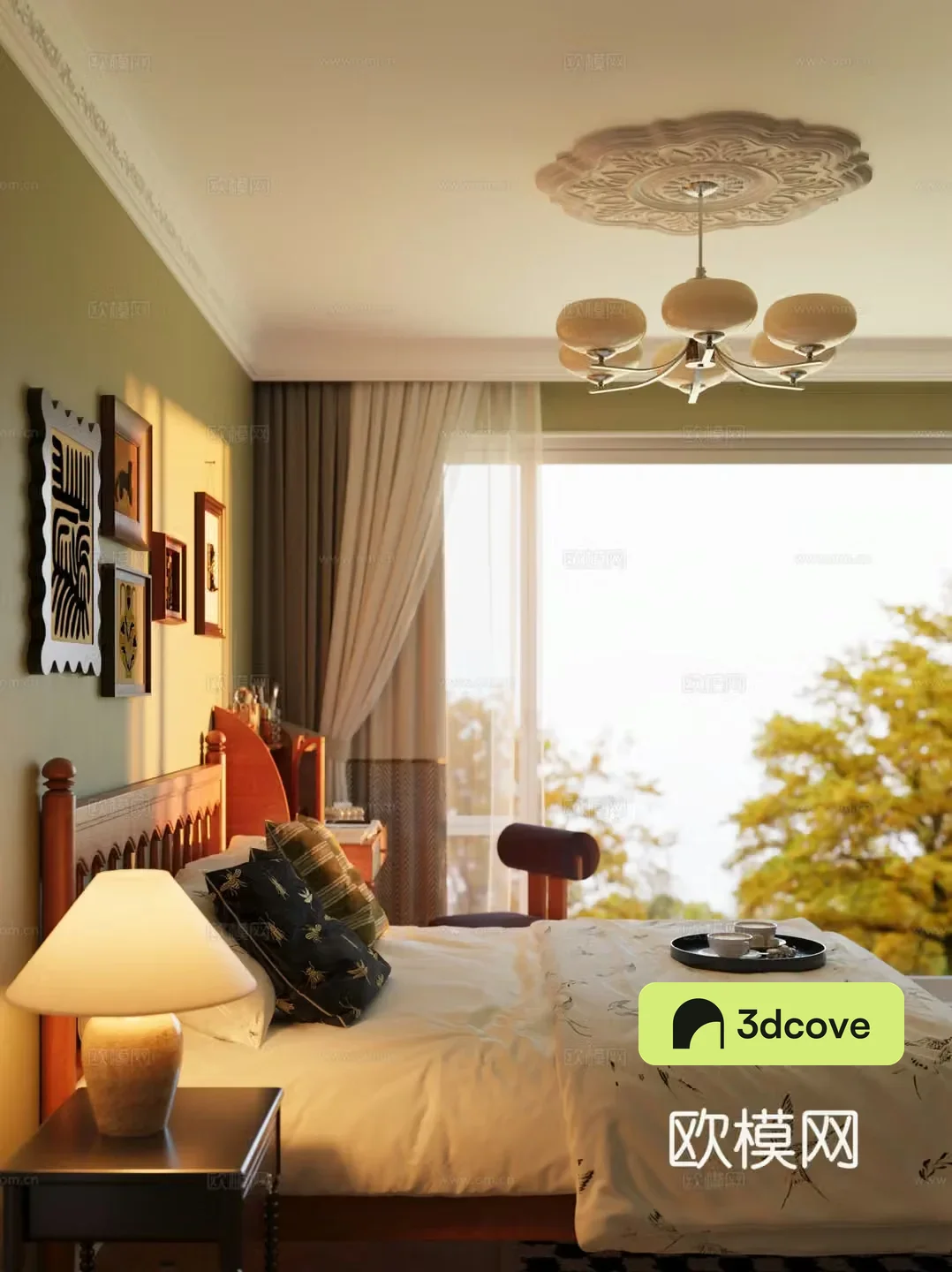 Modern bedroom