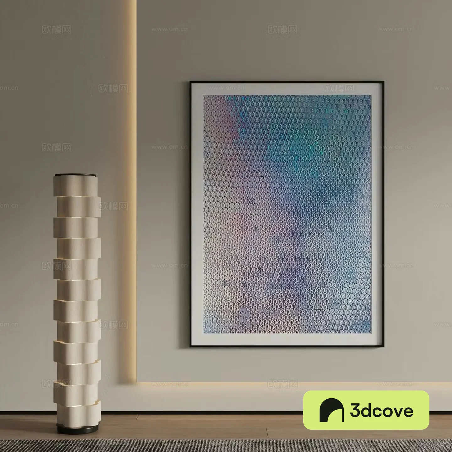 Modern decorative painting Gradient hanging painting