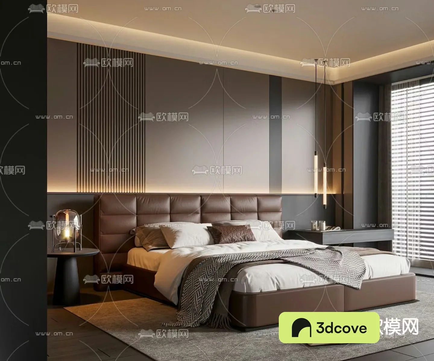 Italian double bed