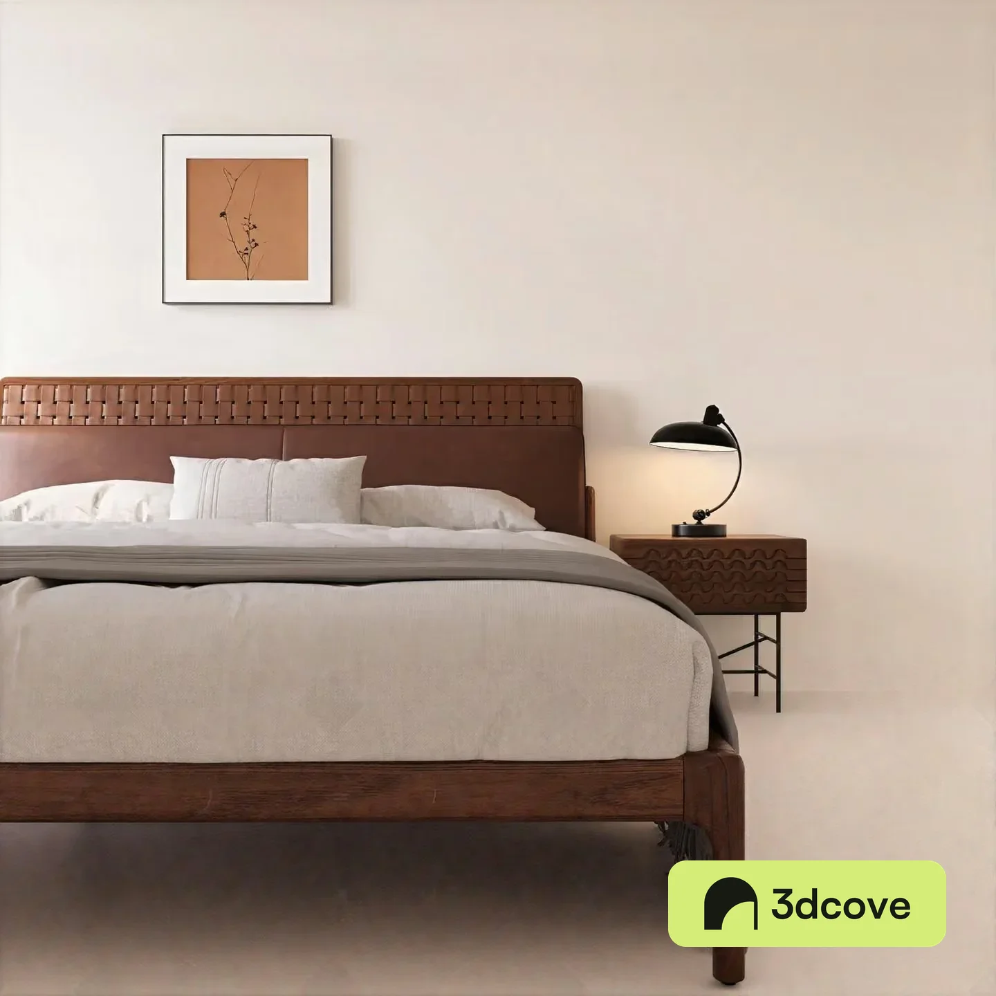 Modern Leather Bed Frame