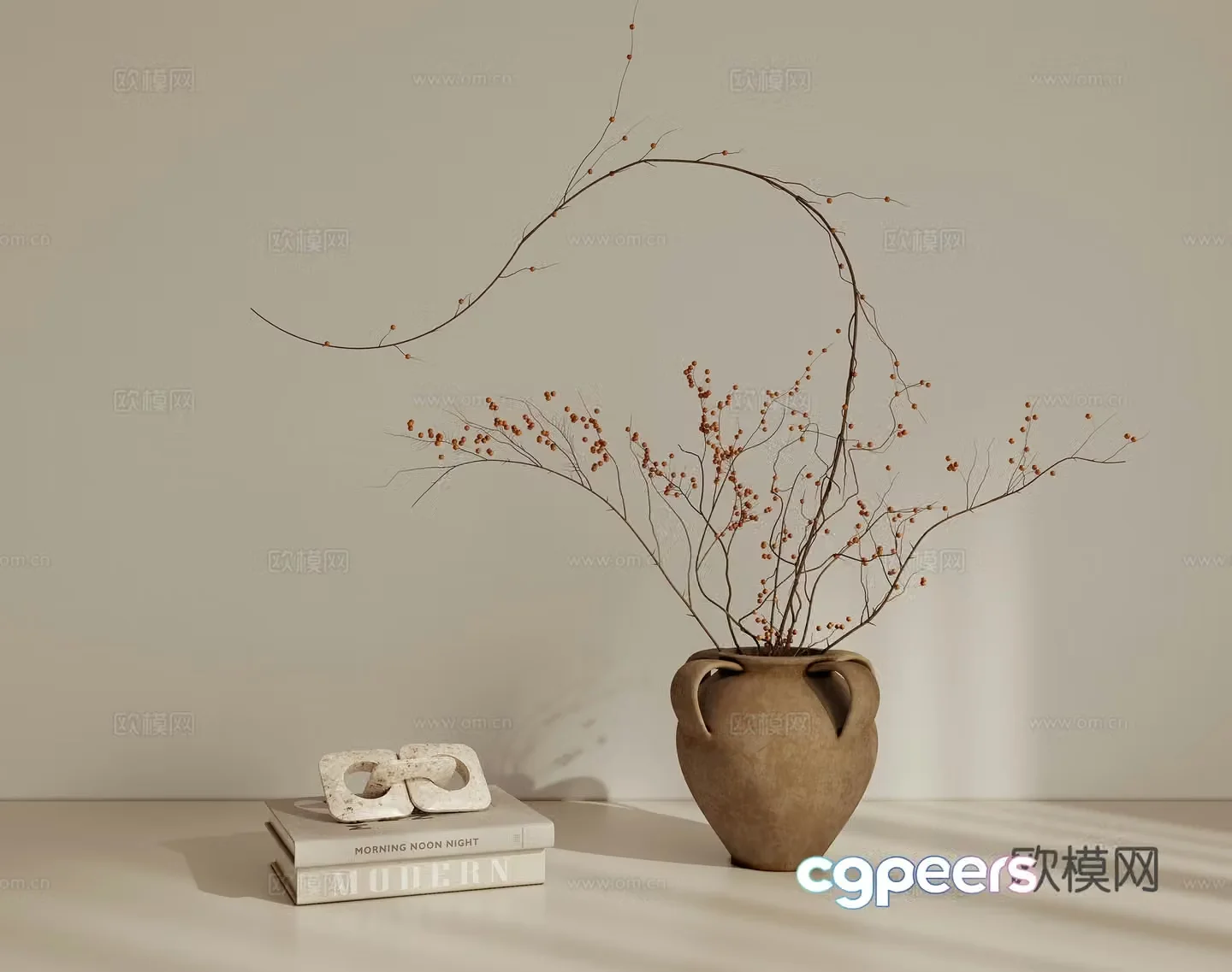 Potted ornaments 3D model