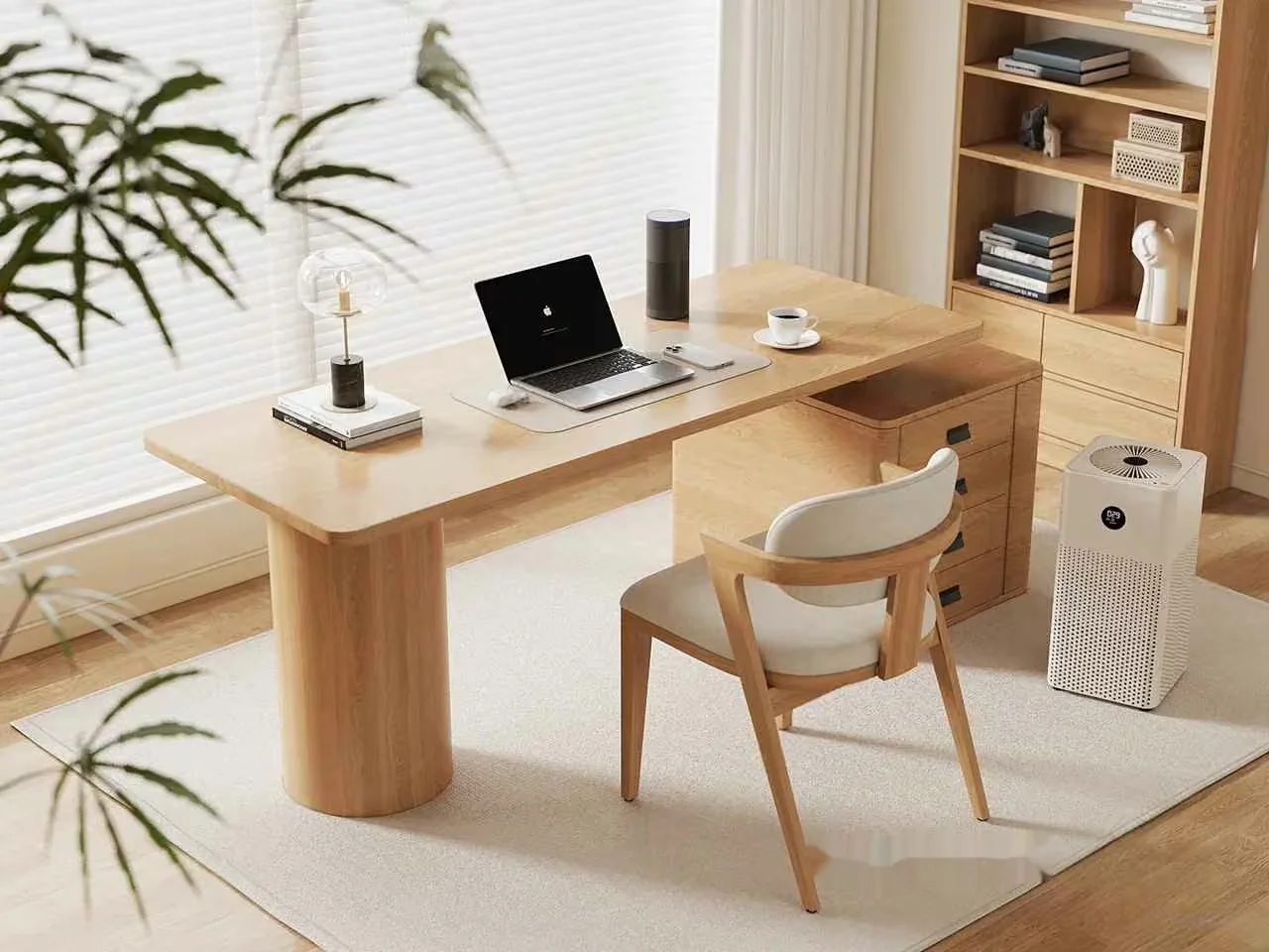 Modern Minimalist Office 3D Model – 16158 – CORONA Render