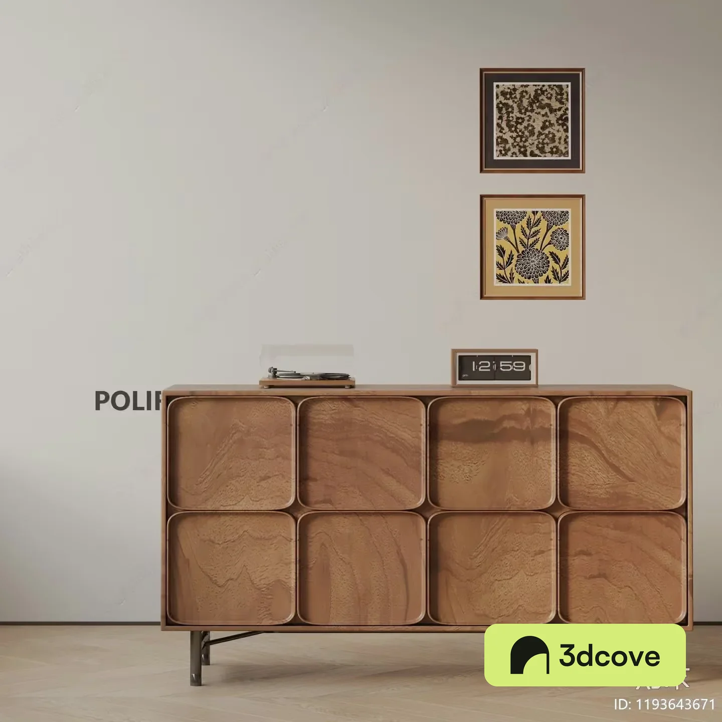 Modern Wooden Dresser