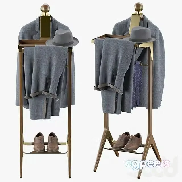 3ds Max Free – The Classical Valet Stand